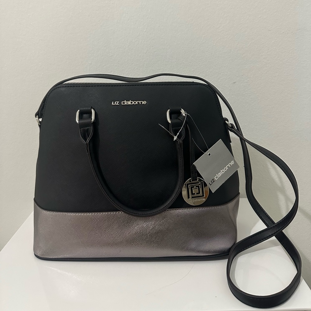 Liz Claiborne Lilliam Dome Satchel Bag